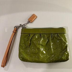 Coach Patent Leather Wristlet
